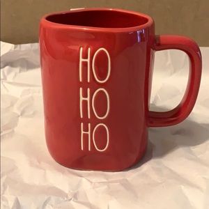 Rae Dunn red ho ho ho mug